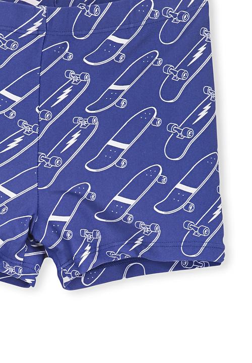 Cotton On - Billy boyleg swim trunk - blue