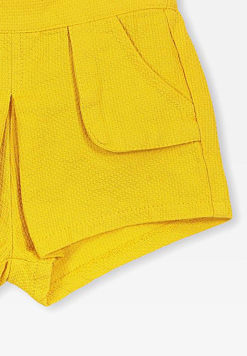 Cotton On - Sophie short - yellow