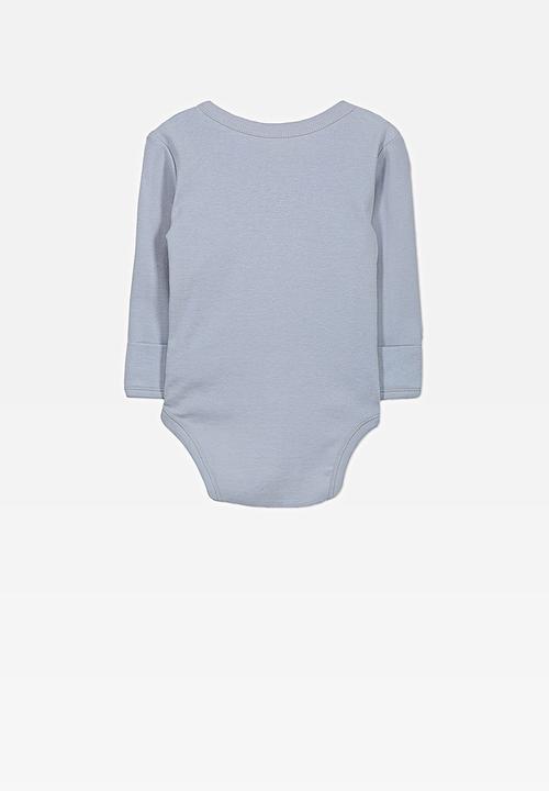 Cotton On - Wrap bubbysuit - blue