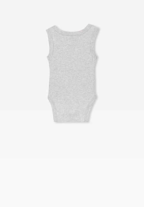 Cotton On - Singlet bubbysuit - light grey 