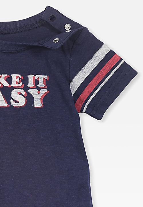 Cotton On - Freddie short sleeve tee - navy