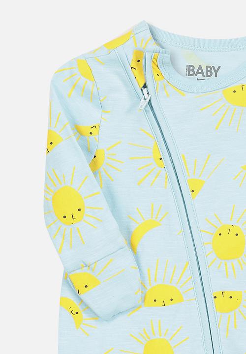 Cotton On - Mini zip through romper - light blue