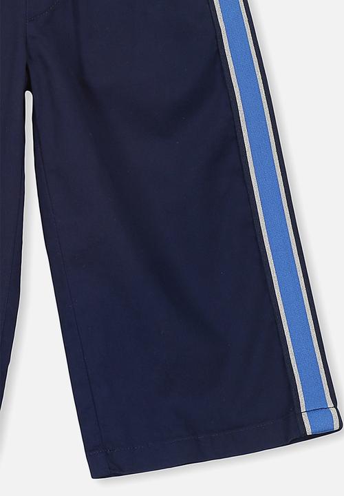 Cotton On - Isla wide leg crop pant - navy 