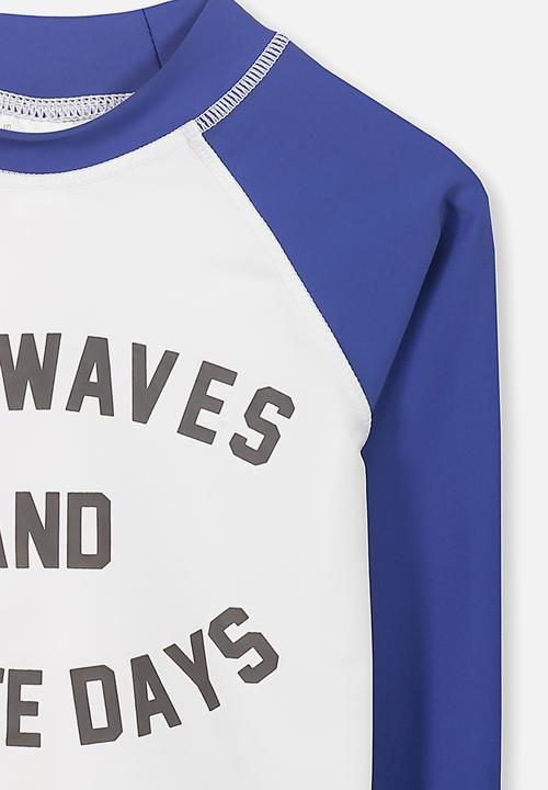 Cotton On - Fraser long sleeve rash vest - multi
