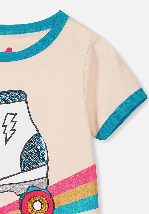 Cotton On - Anna short sleeve tee - pink 