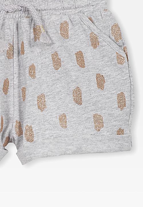 Cotton On - Nila knit short - grey