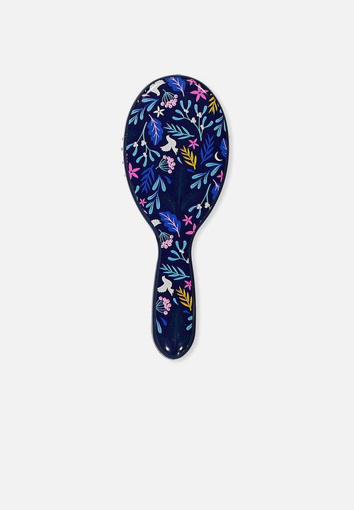 Cotton On - Knot messy hair brush - navy