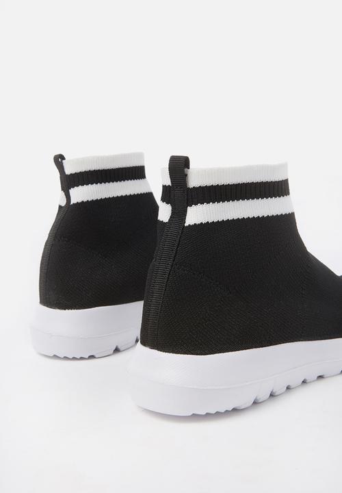 Cotton On - Knit trainer - black