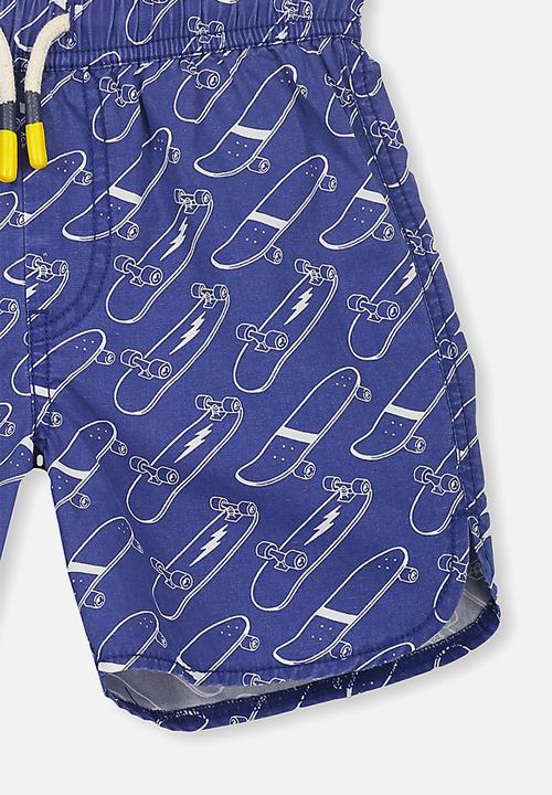 Cotton On - Murphy swim shorts - blue 