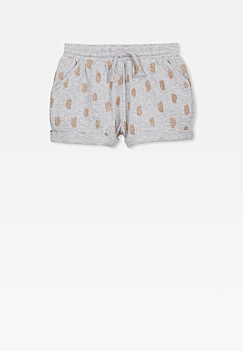 Cotton On - Nila knit short - grey
