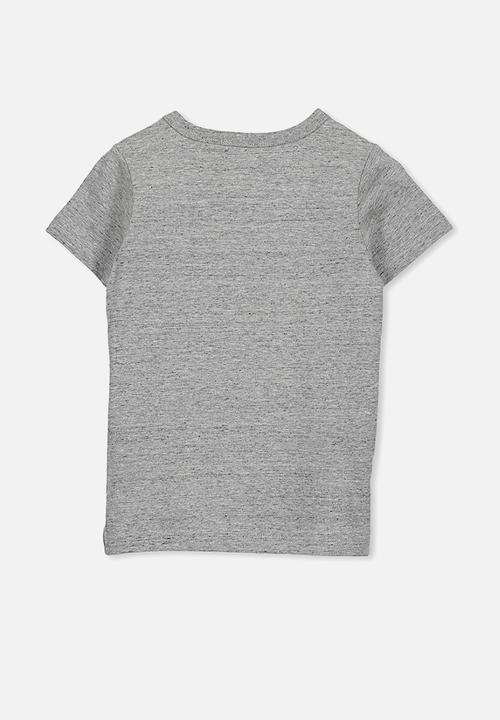Cotton On - Max short sleeve tee - grey 