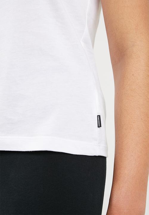 Converse - Chuck patch crew tee - white