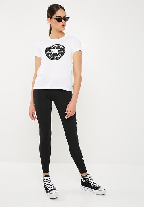 Converse - Chuck patch crew tee - white