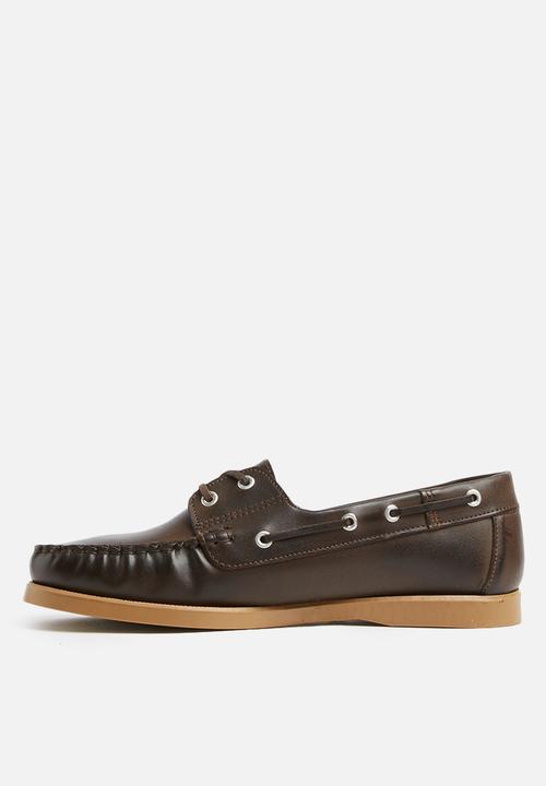 Superbalist - Johnny boat shoe - brown