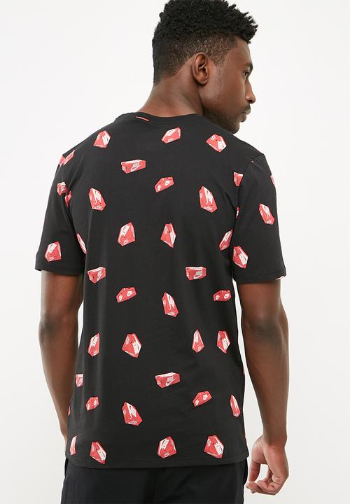 Nike - NSW tee  - black & red