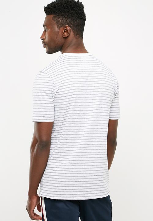 Nike - NSW stripped tee - white
