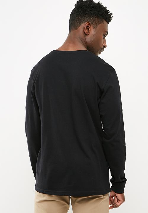 RVCA - Pinner long sleeve T-shirt - black