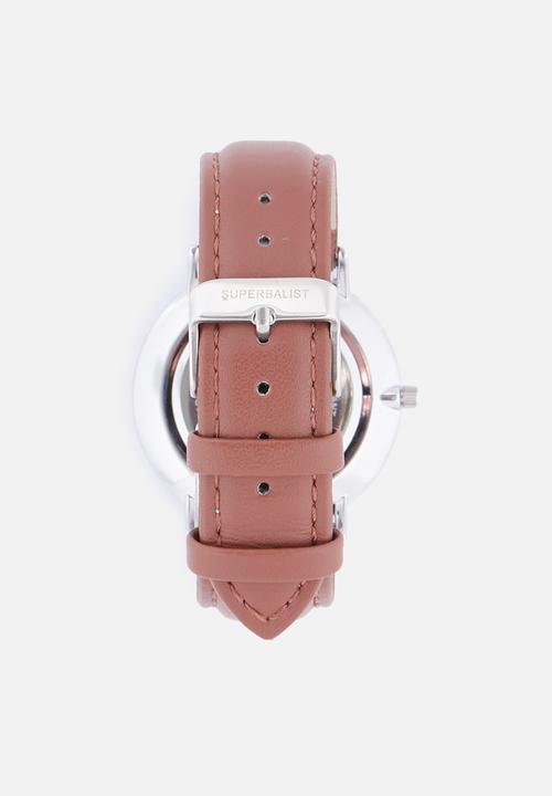 Superbalist - Jay leather watch - brown