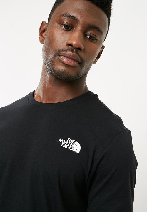 The North Face - Red box tee - black 