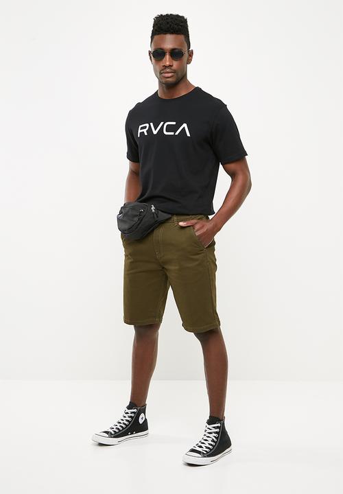 RVCA - Big RVCA T-shirt - black 