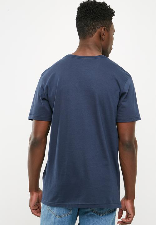 RVCA - Big RVCA T-shirt - blue 