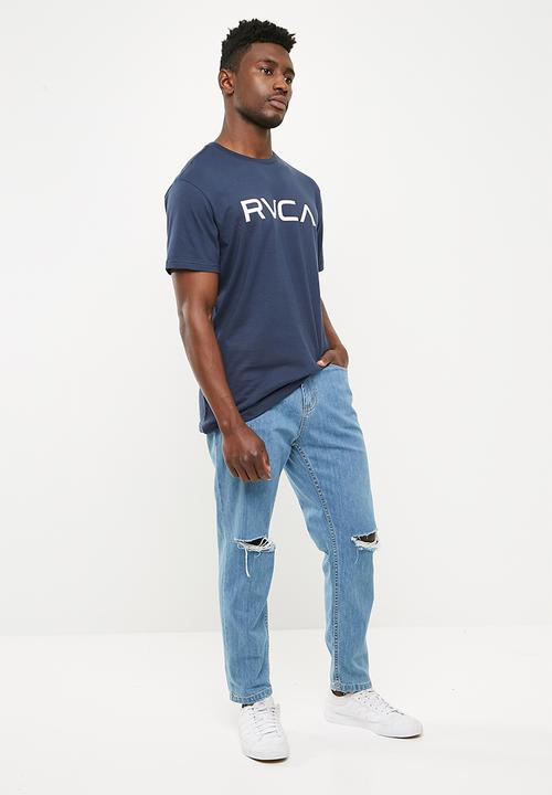 RVCA - Big RVCA T-shirt - blue 