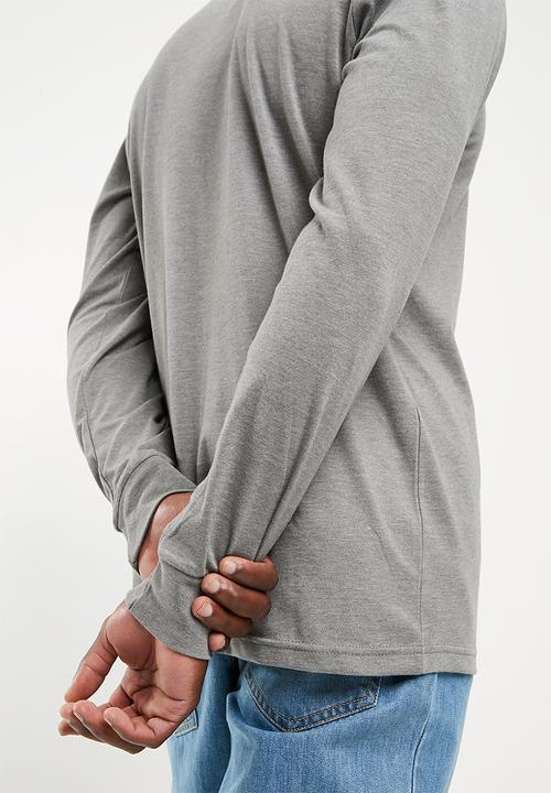 RVCA - Pinner long Sleeve tee - grey 