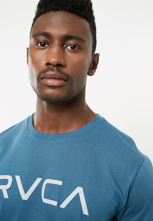 RVCA - Big RVCA T-shirt - blue 