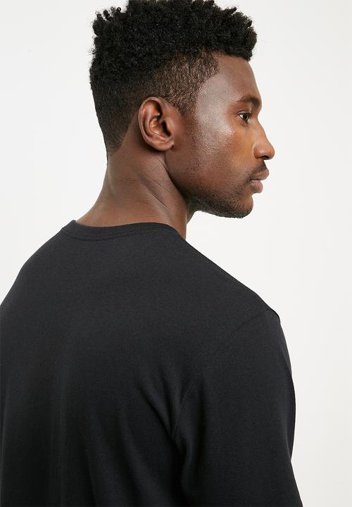 RVCA - Day shift label short sleeve - black 
