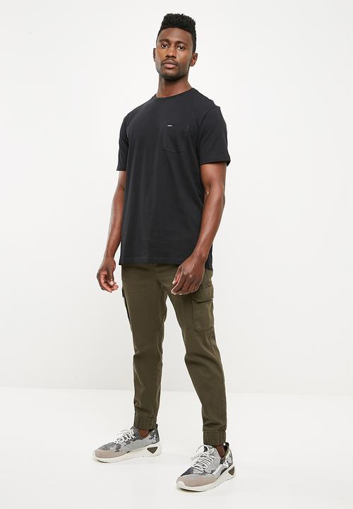 RVCA - Day shift label short sleeve - black 
