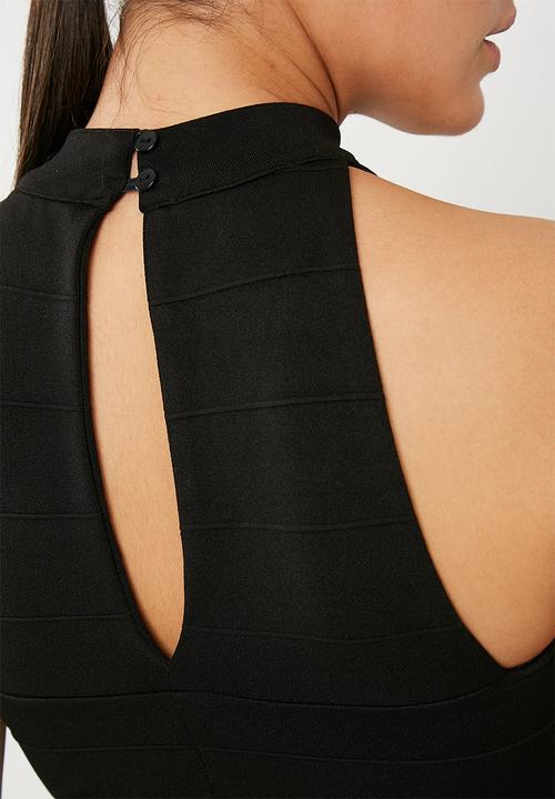 Superbalist - Poloneck dress - black 