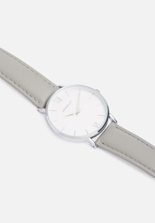 Superbalist - Lucy leather watch - grey