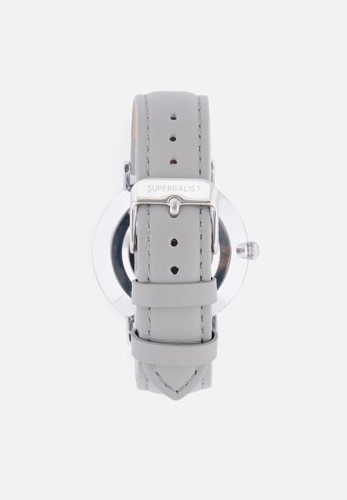 Superbalist - Lucy leather watch - grey