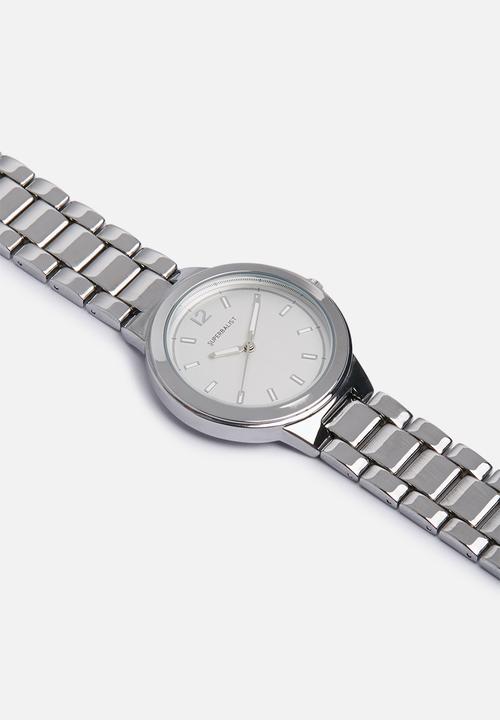 Superbalist - Cass chain strap watch -  silver