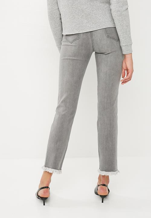 Superbalist - Grey studded jeans - grey