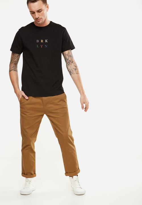 Cotton On - Tbar short sleeve tee - black 
