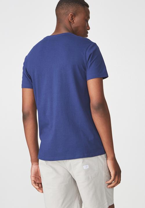 Cotton On - Tbar short sleeve tee - blue