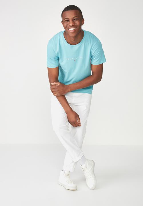 Cotton On - Tbar short sleeve tee - blue