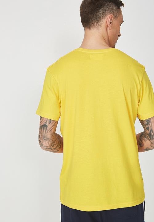 Cotton On - Tbar shorts sleeve tee - yellow