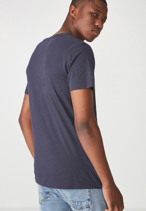 Cotton On - Tbar short sleeve tee - navy