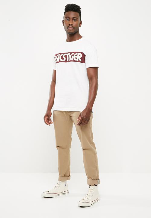 Asics Tiger - CB border tee - cream