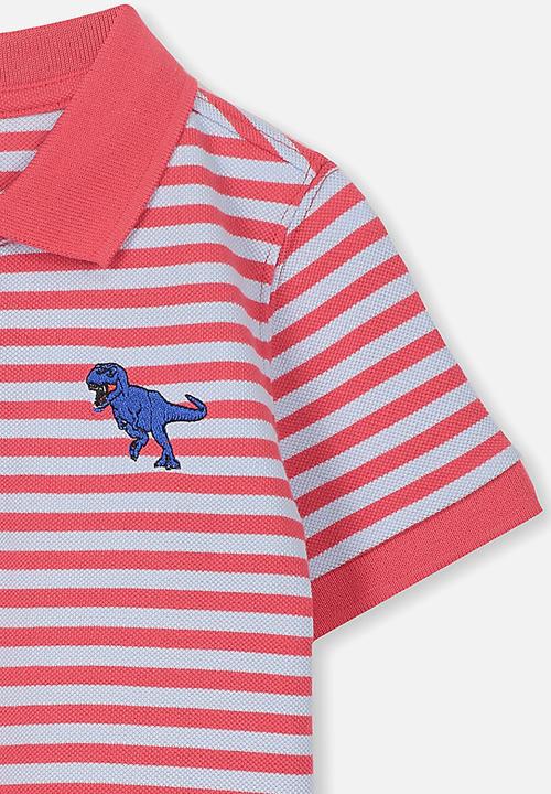 Cotton On - Kenny polo - red & grey