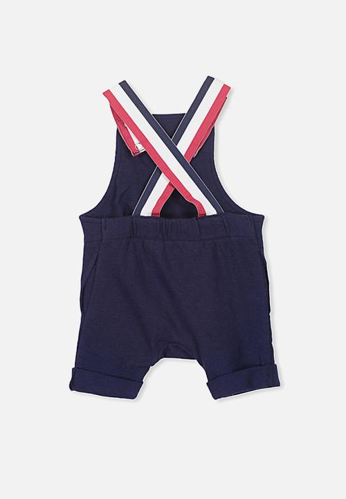 Cotton On - Timmy short leg all in one  - navy