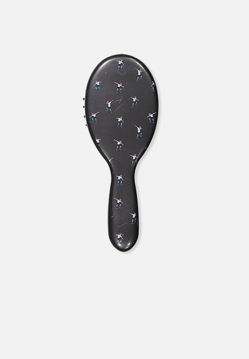 Cotton On - Knot messy hair brush - black