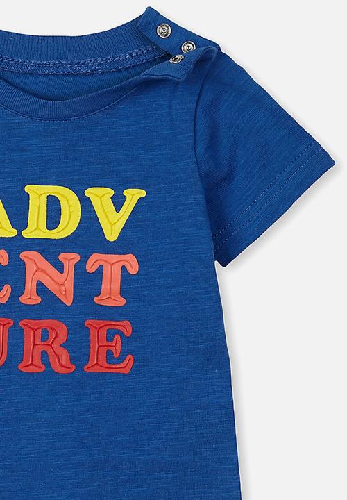 Cotton On - Freddie short sleeve tee - blue