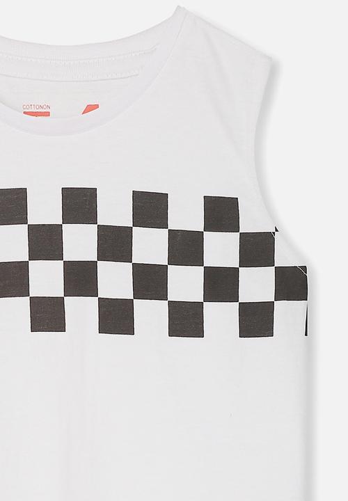 Cotton On - Orson tank - white 