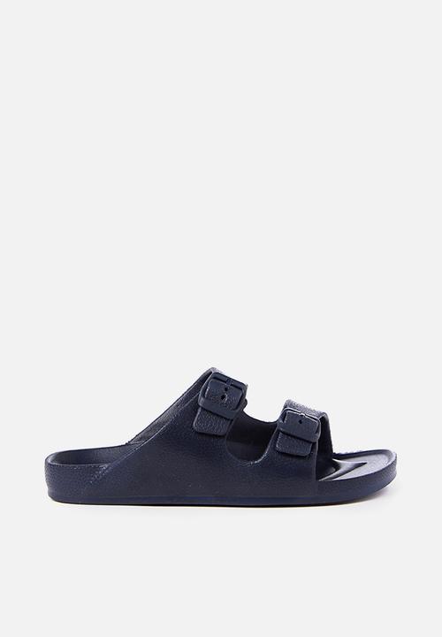 Cotton On - Twin strap slide - navy 
