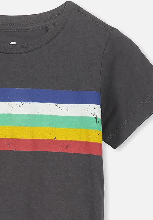 Cotton On - Max short sleeve tee - charcoal