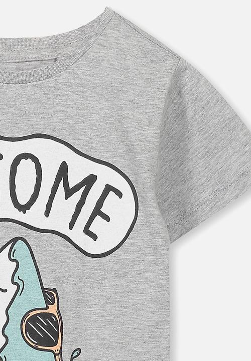 Cotton On - Max short sleeve tee - grey 