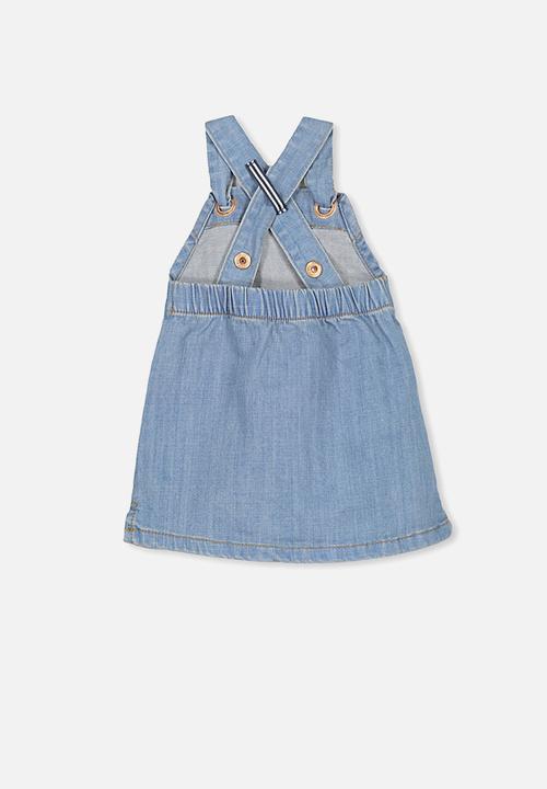 Cotton On - Penelope pinafore - blue 